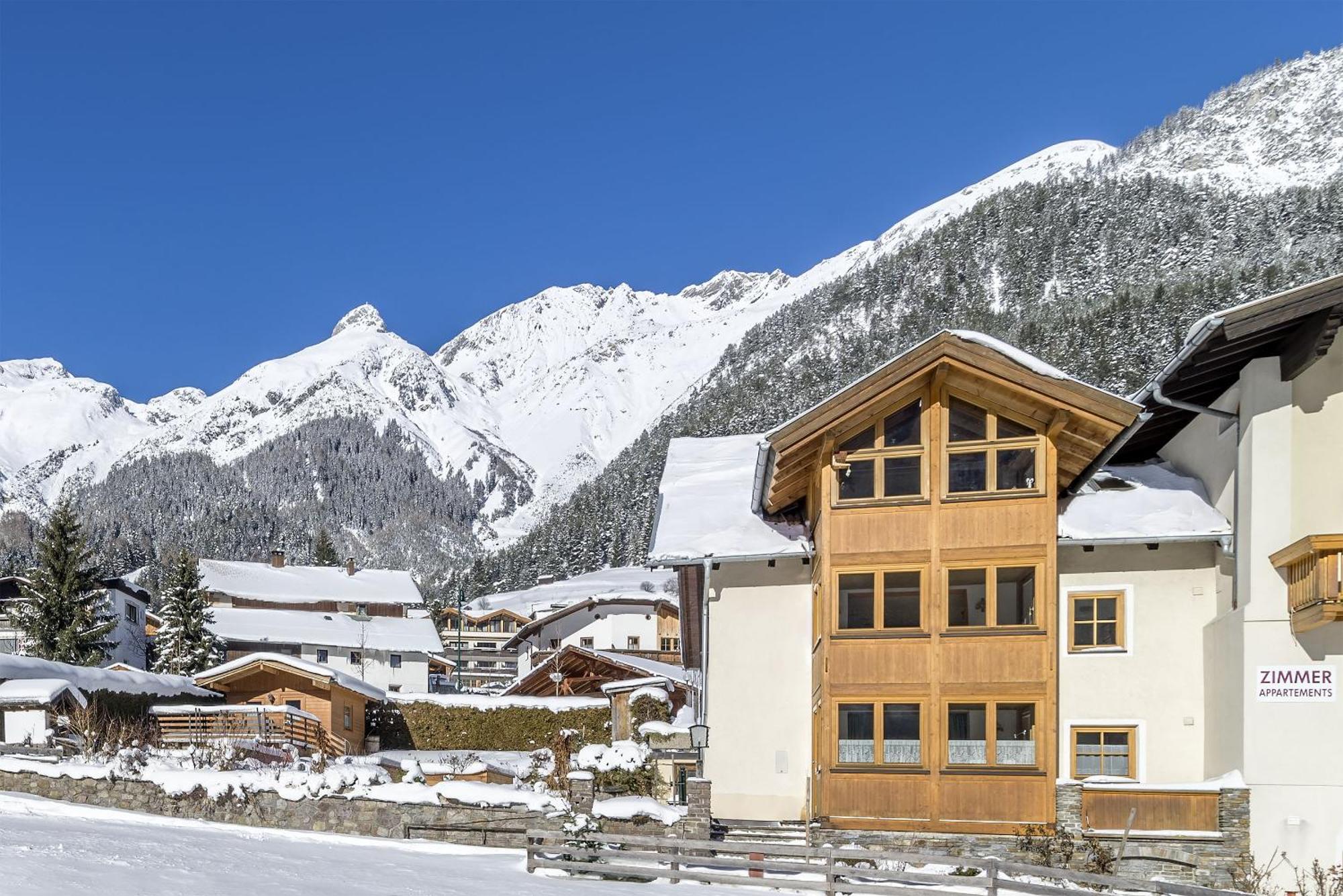 Ferienwohnung Haus St. Bernard Pettneu am Arlberg Exterior foto