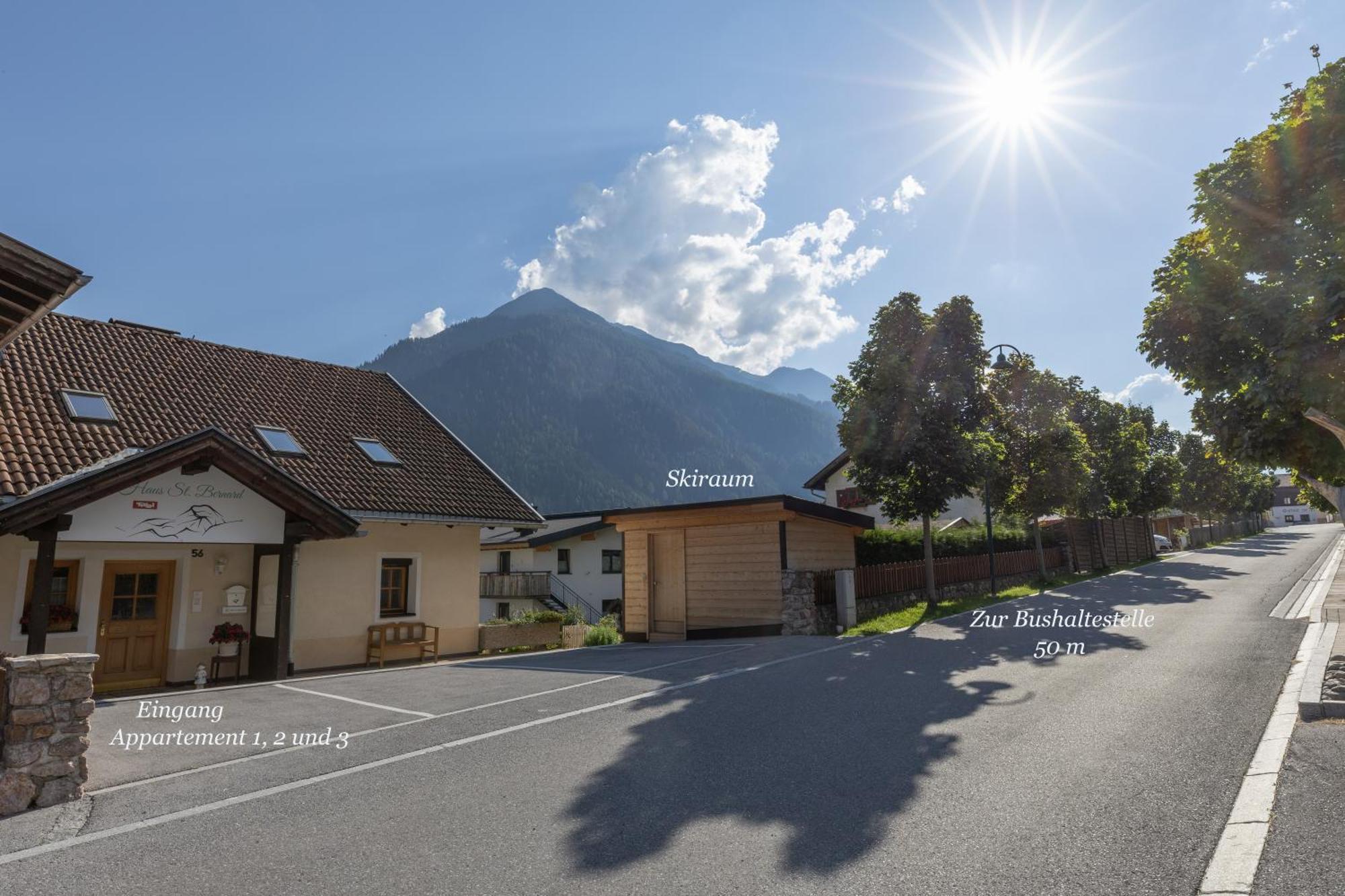 Ferienwohnung Haus St. Bernard Pettneu am Arlberg Exterior foto
